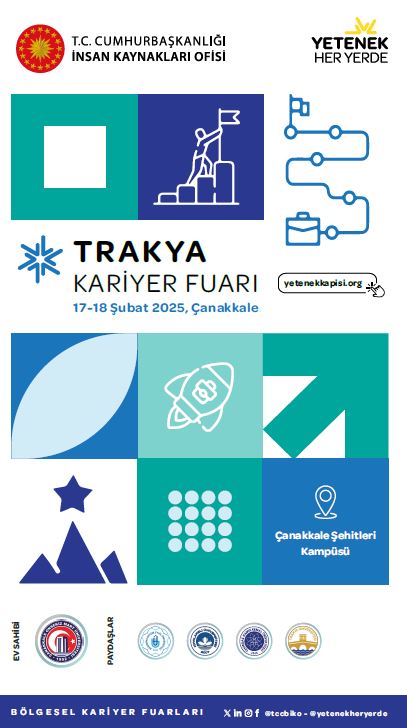 Trakya Kariyer Fuarı 2025’de Genç Yetenekler ve İş Dünyası Bir Araya Geliyor!