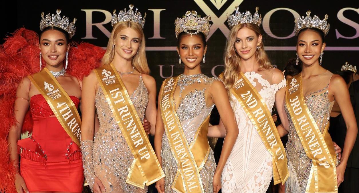 Miss Aura International 2025 Güzeli Muhteşem Finalde Taç Giydi
