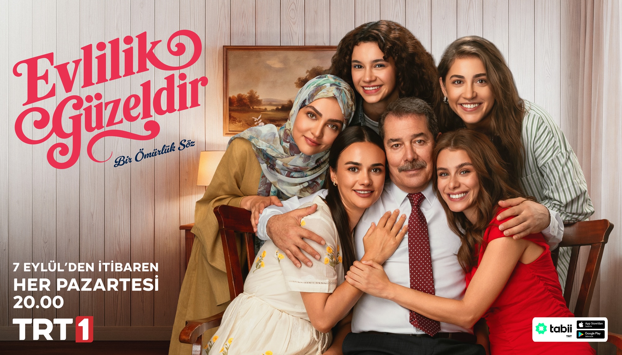 TRT 1’İN YENİ DİZİSİ “EVLİLİK GÜZELDİR”DEN  İÇLERİ ISITAN YENİ AFİŞ!
