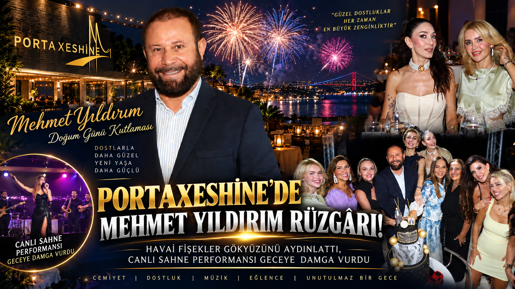PORTAXESİNE’DE MEHMET YILDIRIM RÜZGÂRI!