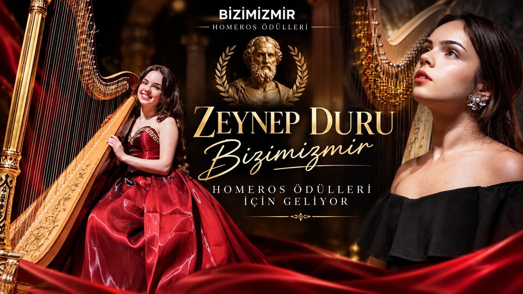Zeynep Duru Bizimizmir Homeros Ödülleri için geliyor