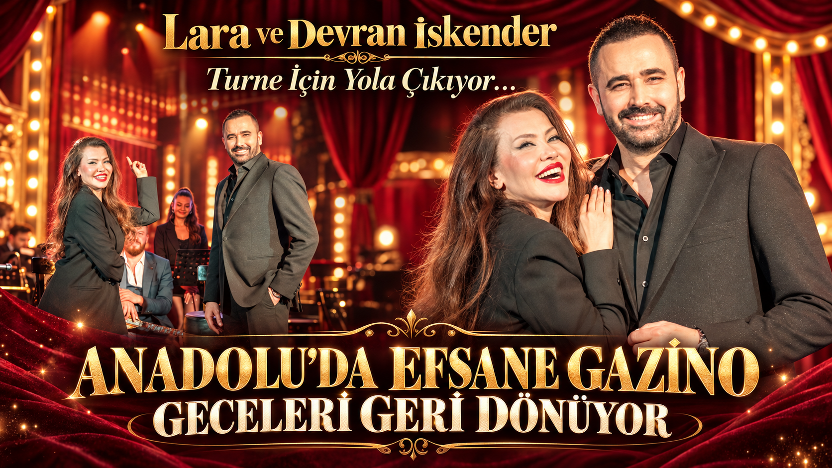 ANADOLU’DA EFSANE GAZİNO GECELERİ GERİ DÖNÜYOR