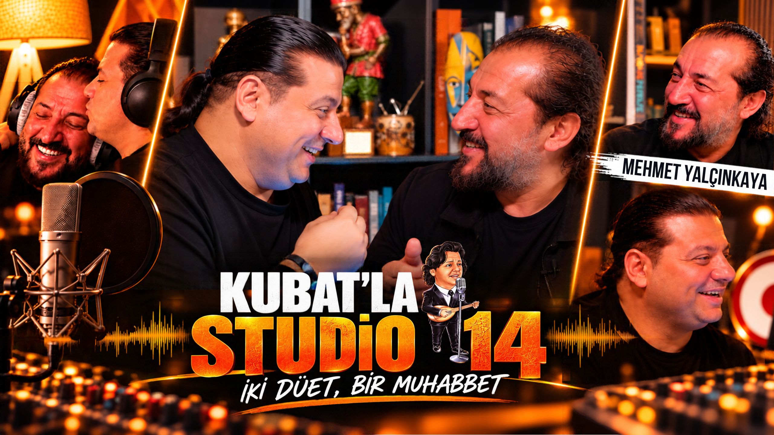 MEHMET ŞEF MUTFAKTAN ÇIKTI, MİKROFONU KAPTI! “KUBAT’LA STUDIO14”ÜN KONUĞU OLDU!