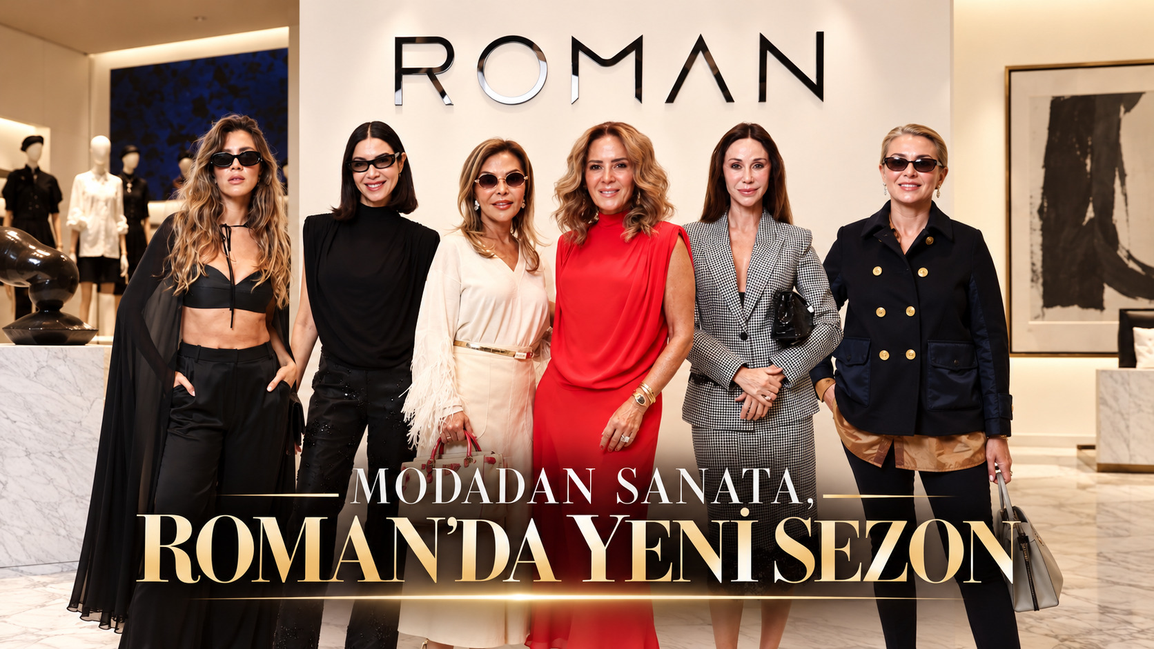CEMİYET, MODA, SANAT VE EKRAN DÜNYASI ROMAN’DA